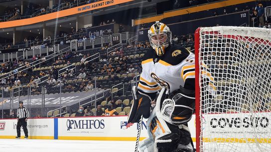With 9 games left before playoffs, Jeremy Swayman is solidifying himself as Bruins' backup in net taken at BSJ Headquarters (Bruins)