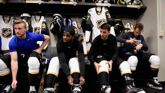 NHL Notebook: Patrice Bergeron dodges bullet with All-Star Game vote, B’s prep for upcoming bye week taken at BSJ Headquarters (Bruins)