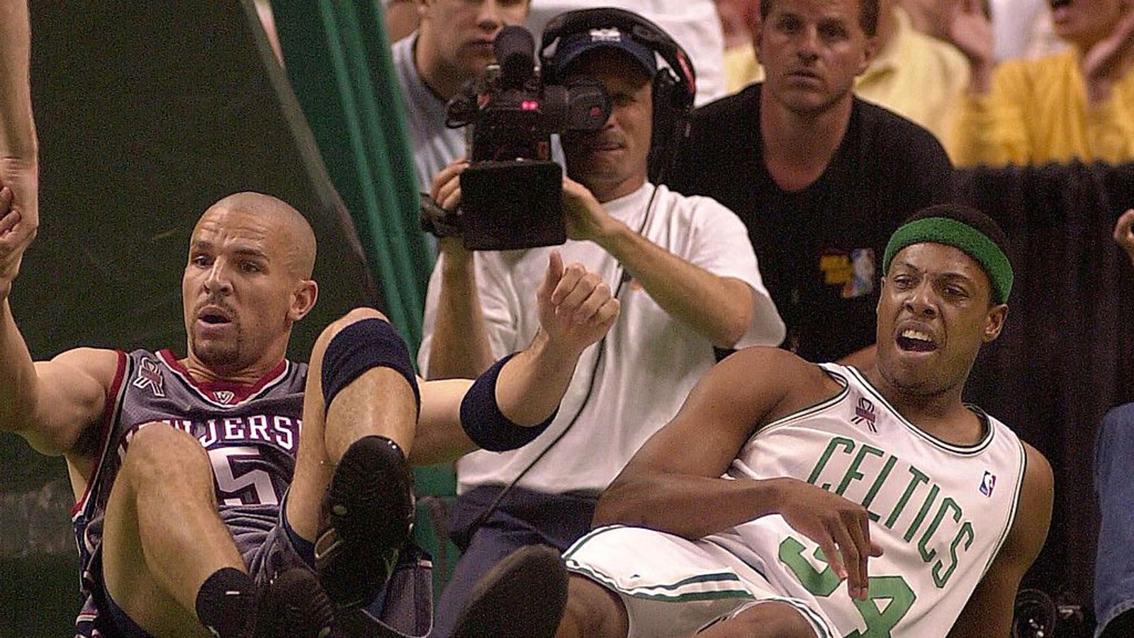 Paul Pierce and Antoine Walker on the Cover - Boston Celtics History