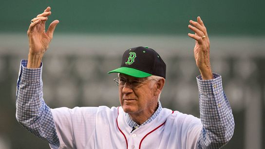 Celtics pay tribute to John Havlicek after his passing taken at Auerbach Center (Celtics)