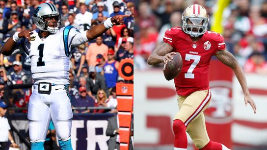 Bedard: If Patriots sign another quarterback, it should be Cam Newton, not Colin Kaepernick taken at BSJ Headquarters (Patriots)