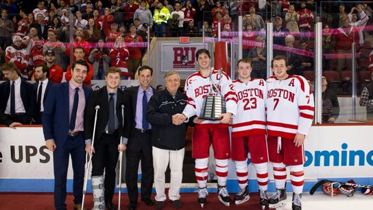 NHL Notebook: Charlie McAvoy, Matt Grzelcyk reunite with David Quinn, no World Cup of Hockey in 2020 a bad omen taken at TD Garden (Bruins)