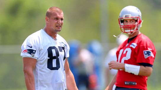 What to make of news Brady, Gronkowski will not be present for start of voluntary workouts taken at BSJ Headquarters (Patriots)