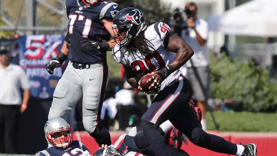 Bedard: Should Patriots give Jadeveon Clowney a Revis-like deal to put defense over the top? taken at BSJ Headquarters (Patriots)