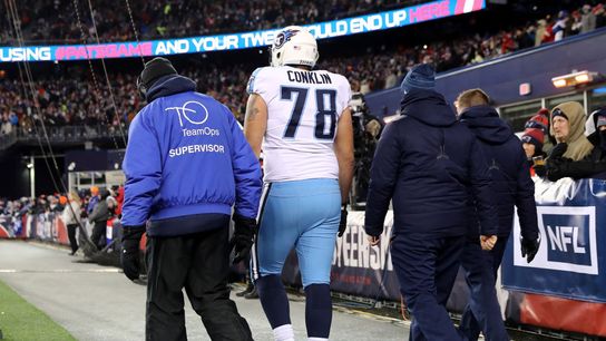 View From Nashville: Two years after tearing ACL at Gillette Stadium, Jack Conklin set for return taken at Nissan Stadium (Patriots)