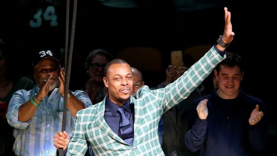 Q&A: Paul Pierce dishes on Jayson Tatum, LeBron to LA, Kyrie's future and loyalty in today's NBA taken in Brighton, MA (Best of BSJ Free Preview)