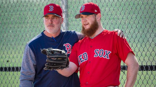 With his daughter on the mend, Craig Kimbrel goes back to work for Sox taken at jetBlue Park (Red Sox)