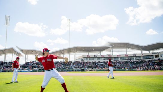 Completed Q&A with Sean McAdam 03.06.18 taken at Fort Myers, Fla. (Red Sox)