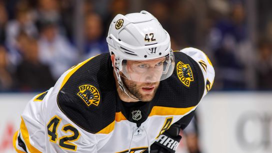 Ryan: In need of a solution to slow down Leafs, Bruins have to turn to David Backes in Game 2 taken at Warrior Ice Arena (2019 Stanley Cup Playoffs)