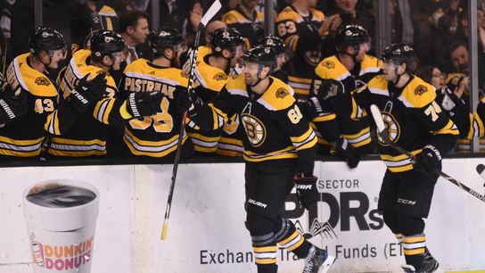 Their time together was short, but Jake DeBrusk looking to carry lessons learned from Rick Nash taken at Warrior Ice Arena (Bruins)