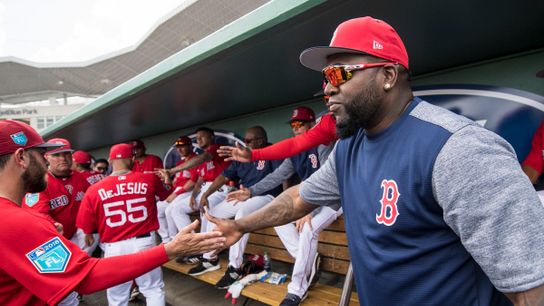 David Ortiz returns to Sox and is bullish on signing of J.D. Martinez taken at jetBlue Park (Red Sox)