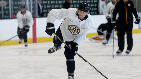 Improved Ryan Donato ready to fill any role in B's lineup taken at Warrior Ice Arena (Bruins)