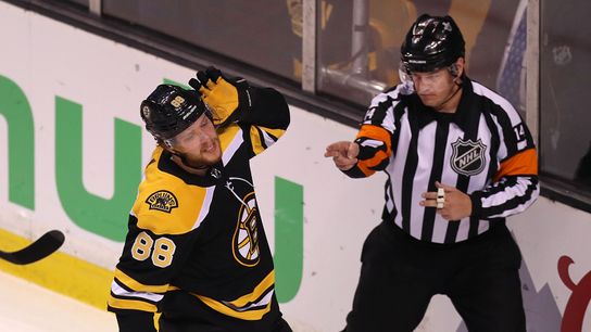 Ex-NHLer Ian Moran breaks down the Bruins' Game 2 win over the Leafs taken at BSJ Headquarters (2018 Stanley Cup Playoffs)
