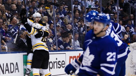 McDonald: Jake DeBrusk and the young guns propel Bruins to brink of series victory taken at Air Canada Centre (2018 Stanley Cup Playoffs)