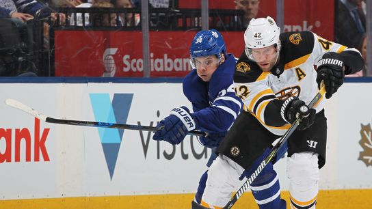 Grit continues to take a backseat to skill in today’s NHL, but Bruins ready to throw weight around vs. Leafs taken at Warrior Ice Arena (2019 Stanley Cup Playoffs)