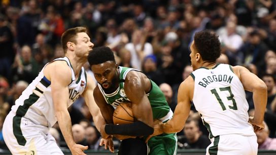 Jaylen Brown doubtful for Game 1 vs. Sixers but could play early during series taken at Healthpoint (2018 NBA Playoffs)