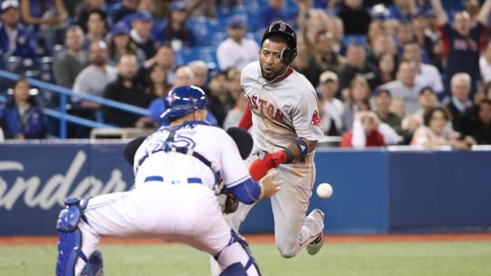McAdam: Bad call by Carlos Febles helps extend Red Sox' losing streak taken at Rogers Centre (Red Sox)