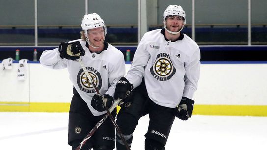 Bruins Notebook: Despite recent slump, a ‘positive’ B’s roster keeps things loose at practice taken at BSJ Headquarters (Bruins)
