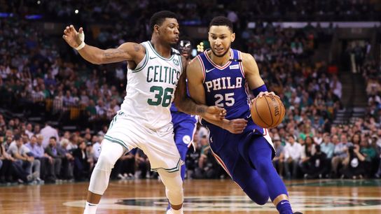 Marcus Smart's camp on new deal: 'I think it's a good contract for both parties' taken at BSJ Headquarters (Celtics)