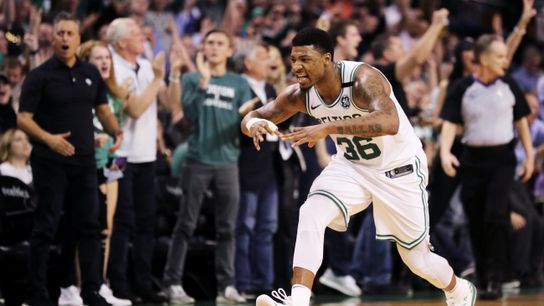 Examining lineup possibilities: Should Celtics bring Marcus Smart off the bench? taken at BSJ Headquarters (Celtics)