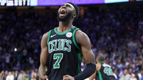 Jaylen Brown's determination has risen to surface during Celtics' improbable playoff run taken at Wells Fargo Center (2018 NBA Playoffs)