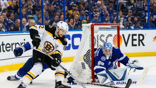 Sweeney, Bruins show commitment to in-house options to fill holes on offense taken at Warrior Ice Arena (Bruins)