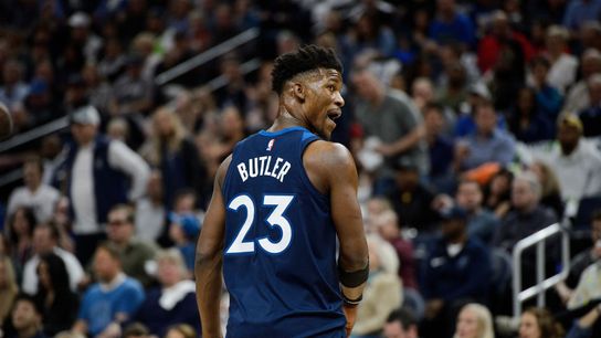 NBA Notebook: If Jimmy Butler hits trade market, which Celtics rivals in East have assets to land him? taken at BSJ Headquarters (Celtics)