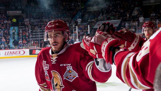 Quebec native Samuel Asselin used to hate the Bruins & Brad Marchand - now he wants to be the next pest in Boston taken at Warrior Ice Arena (Bruins)