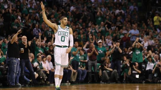 Jayson Tatum was Mr. Everything in Game 5 for the Celtics taken at TD Garden (2018 NBA Playoffs)
