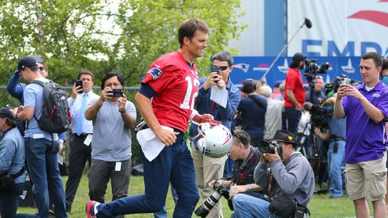 First and 10: Recapping Day 1 of minicamp and resetting things for Day 2 taken at BSJ Headquarters (Patriots)