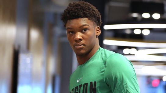 Sorting through the Celtics' center picture with Robert Williams (groin) sidelined taken at Auerbach Center (Celtics)