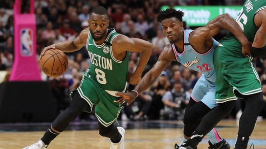 BETUS.COM Celtics Heat Game 1 Betting Odds, Preview & Prediction taken at BSJ Headquarters (Celtics)