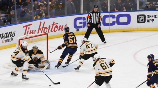 Final: Sabres 4, Bruins 1 -- Boston ends longest road trip of the season with back-to-back losses taken at KeyBank Center (Bruins)