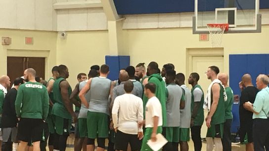 Live Q&A: B-Robb on Celtics training camp at 5 p.m. ET taken at Salve Regina University (Celtics)