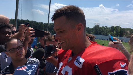 Video: Tom Brady - 'We've got a very good defense ... days like today are frustrating for us' taken at Gillette Stadium (Patriots)