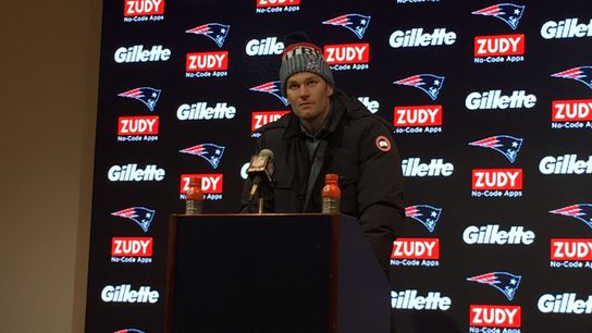 Video: Tom Brady on win vs. Dolphins taken at Gillette Stadium (Patriots)