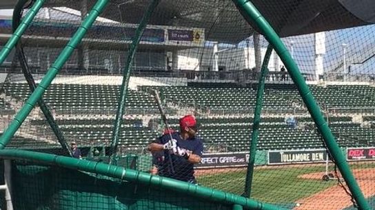 Video: J.D. Martinez takes batting practice taken at jetBlue Park (Red Sox)
