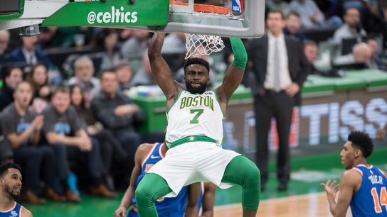BSJ Game Report: Celtics 128, Knicks 100 - Jaylen Brown shines in return taken at TD Garden (Celtics)