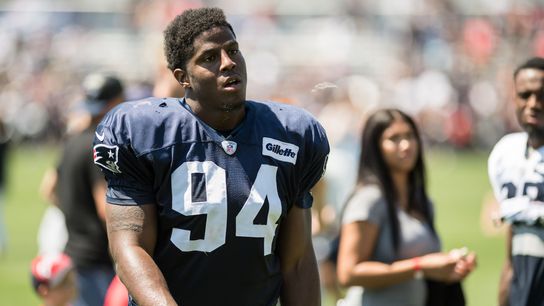 Source: Patriots release DE Kony Ealy taken at BSJ Headquarters (Patriots)