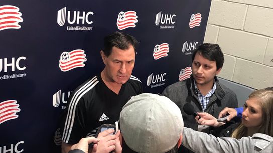 Mike Lapper ready to turn things around for The Boys In Blue taken at Gillette Stadium (Revolution)