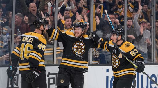 BSJ Game Report: Bruins 6, Maple Leafs 3 - Bruins offense breaks through, McAvoy takes late hit from Hyman taken at TD Garden (Bruins)