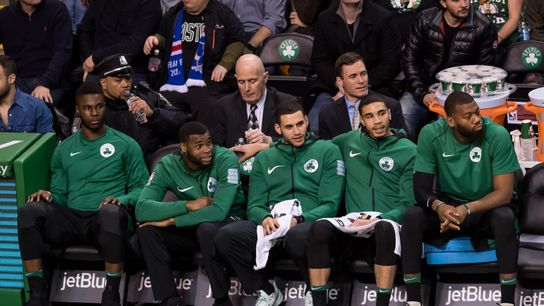 Will Celtics be able to sign roster help due to glut of injuries? taken at BSJ Headquarters (Celtics)