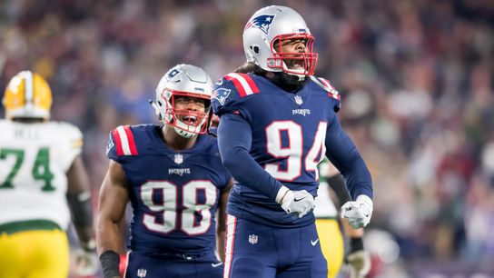 First and 10: Recapping Patriots win over Packers on a Victory Monday taken at BSJ Headquarters (Patriots)