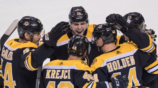 Final: Bruins 5, Panthers 1 -- DeBrusk produces three-point game in his return to the lineup taken at TD Garden (Bruins)