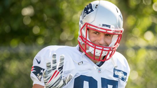 Practice report 08.08.17: Gronk strikes back taken at Gillette Stadium (Patriots)