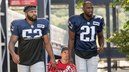 Bedard: Elandon Roberts & Duron Harmon know competition for spots has only increased this year taken at Detroit Lions Practice Facility (Patriots)