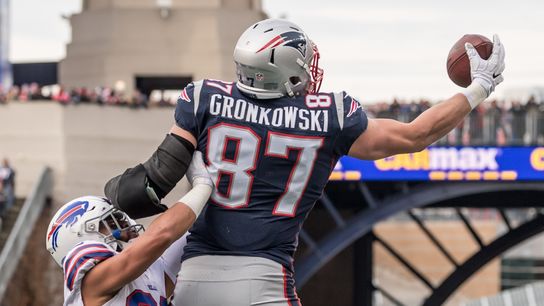 Patriots keep rolling as Dion Lewis, Rob Gronkowski lead way in win over Bills taken at Gillette Stadium (Patriots)