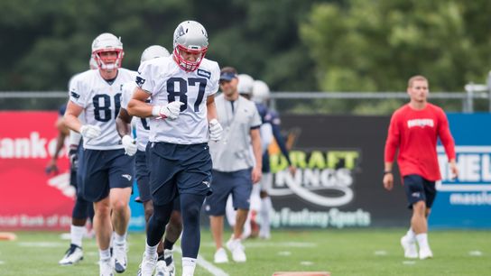 Patriots camp report 07.26.18: Gronkowski, team ease into it on first day back taken at Gillette Stadium (Patriots)