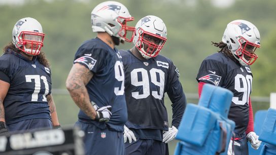 Patriots 1-on-1 totals - Defense: Danny Shelton an early surprise; Derek Rivers, Malcom Brown are concerns taken at BSJ Headquarters (Patriots)