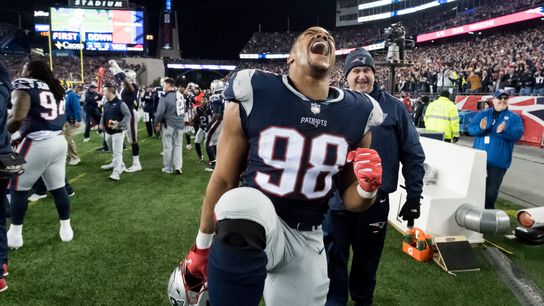First and 10: Get ready for Patriots-Eagles taken at BSJ Headquarters (2017 AFC Championship)